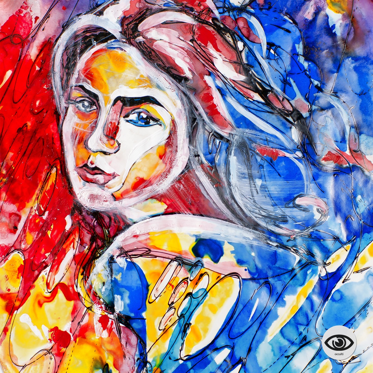 Girl / Future Blues (Random Movement Remix) - Single by Random Movement, Satl, Chris Harmonics, Impish, Skeletone & Malaky album cover