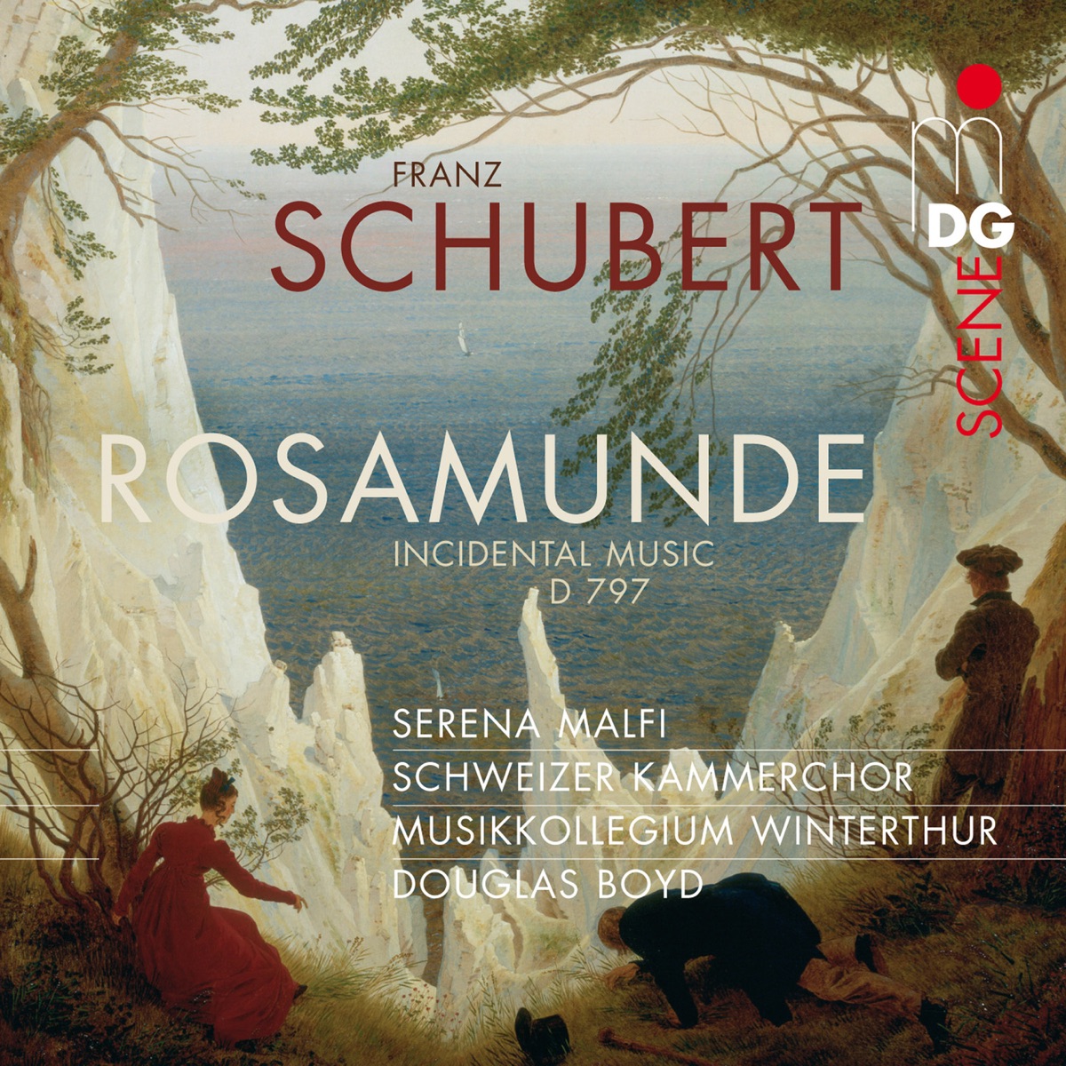 Schubert: Schauspielmusik zu Rosamunde, D 797 by Serena Malfi, Douglas Boyd, Musikkollegium Winterthur & Schweizer Kammerchor album cover