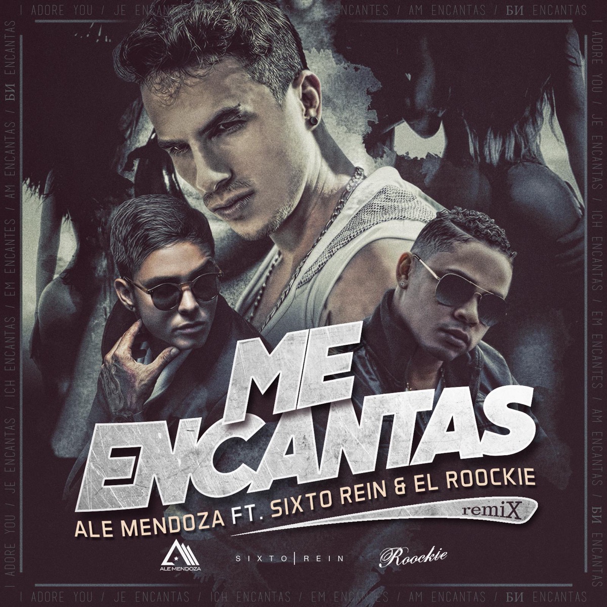 Me Encantas (Remix) [feat. Sixto Rein & El Rookie] - Single by Ale Mendoza album cover