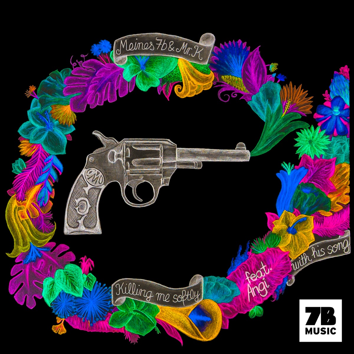 Killing Me Softly with His Song (feat. Angi) - Single by Meines7b & Mr. K album cover