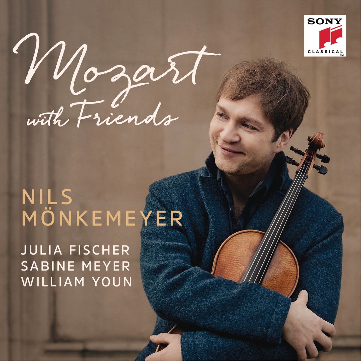 Mozart with Friends by Nils Mönkemeyer album cover