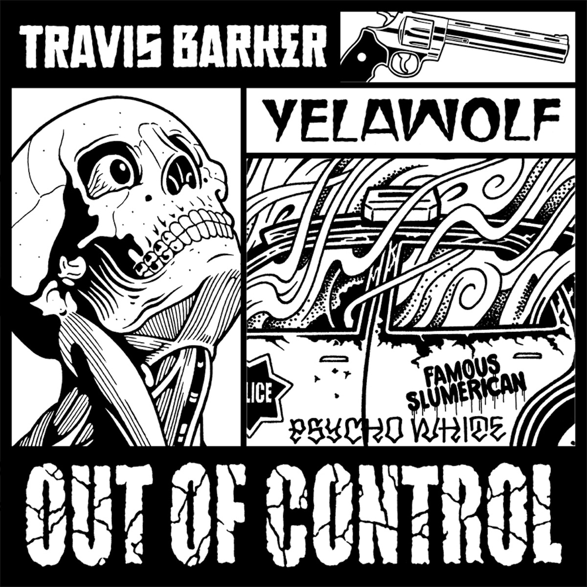 Out of Control - Single by Travis Barker & Yelawolf album cover