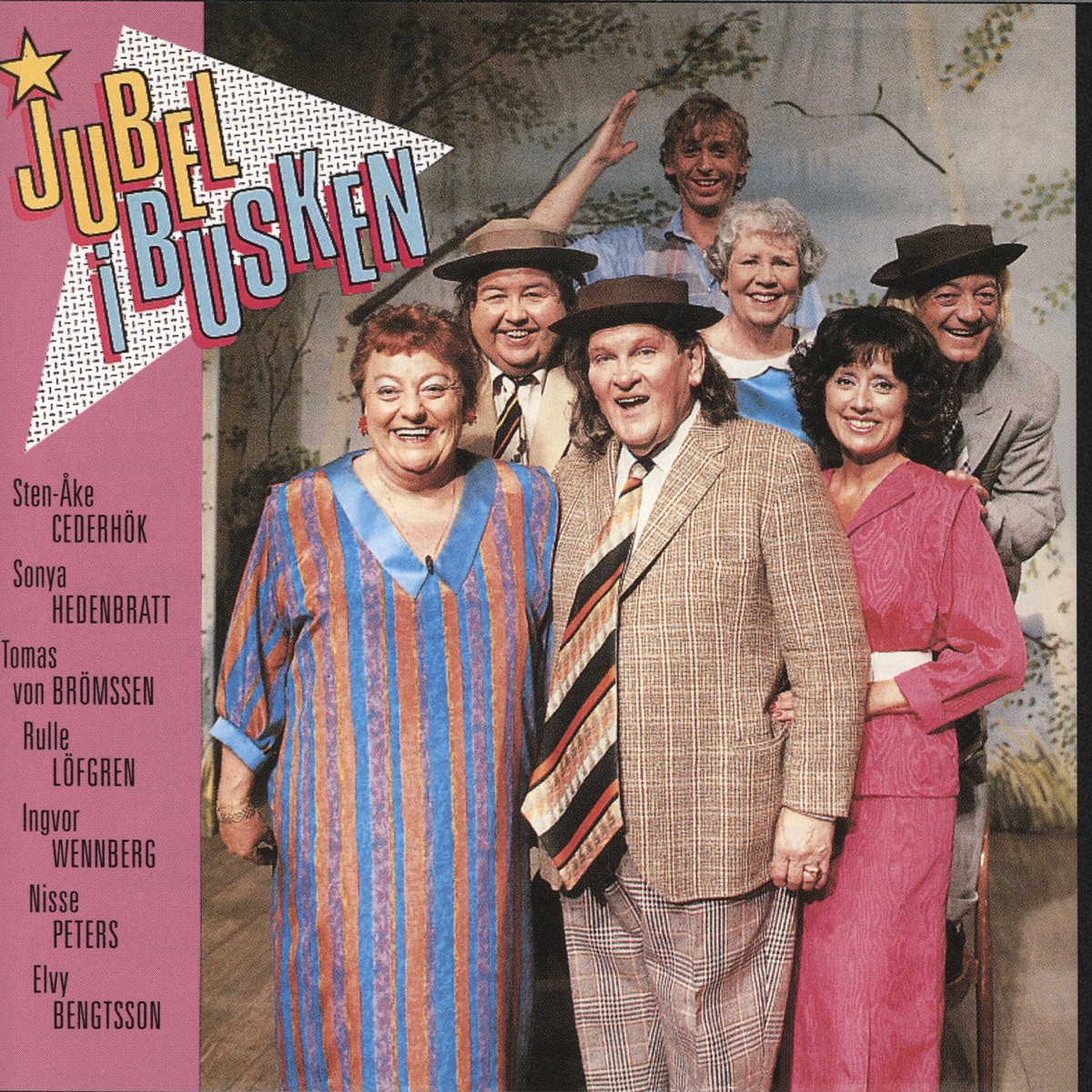 Jubel i busken by Blandade Artister album cover