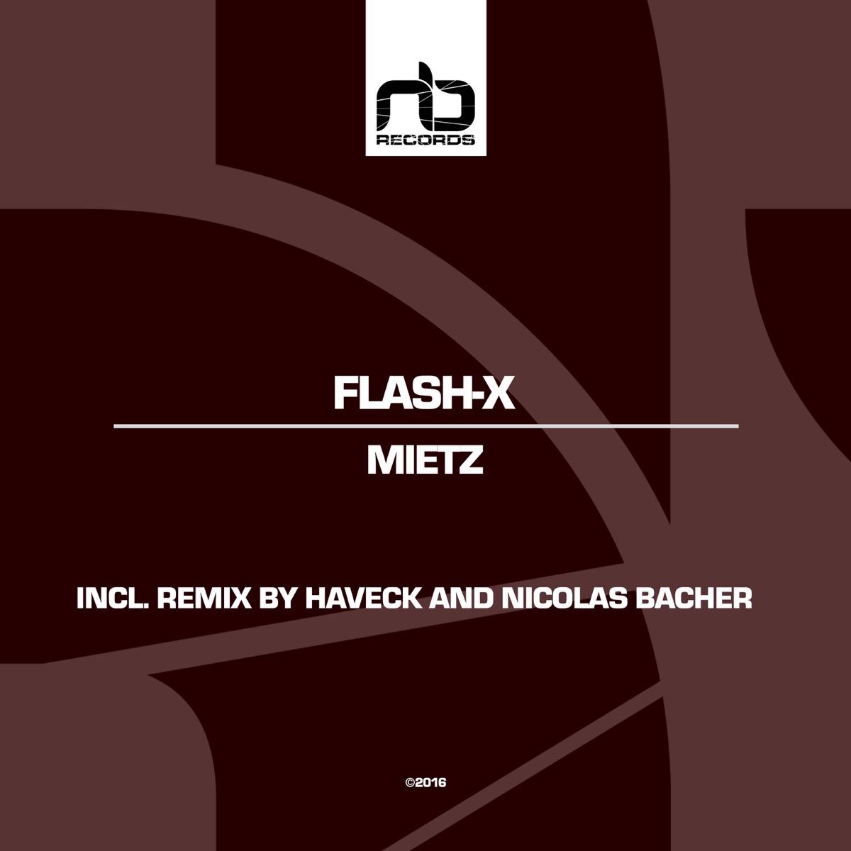 Mietz - Single by Flash-X album cover