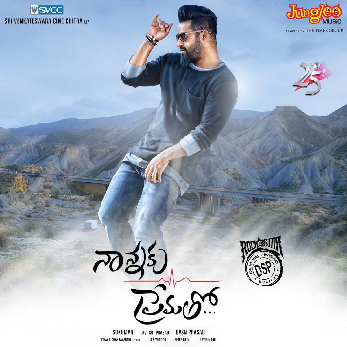 Nannaku Prematho (Original Motion Picture Soundtrack) by Devi Sri Prasad album cover