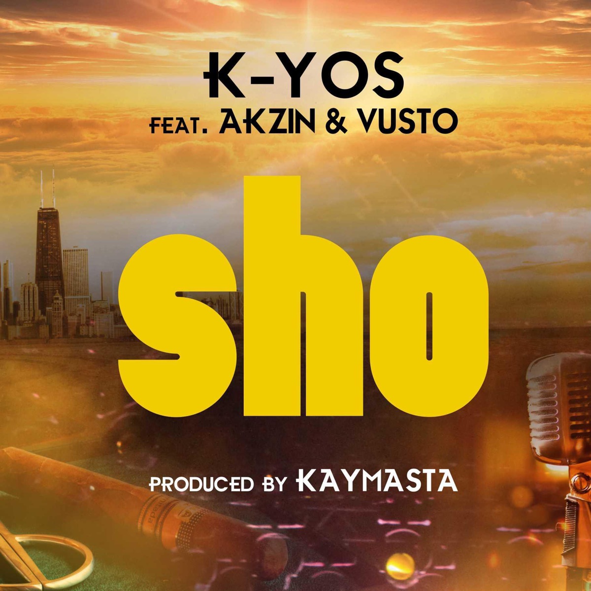 Sho (feat. Akzin & Vusto) - Single by Kyos album cover