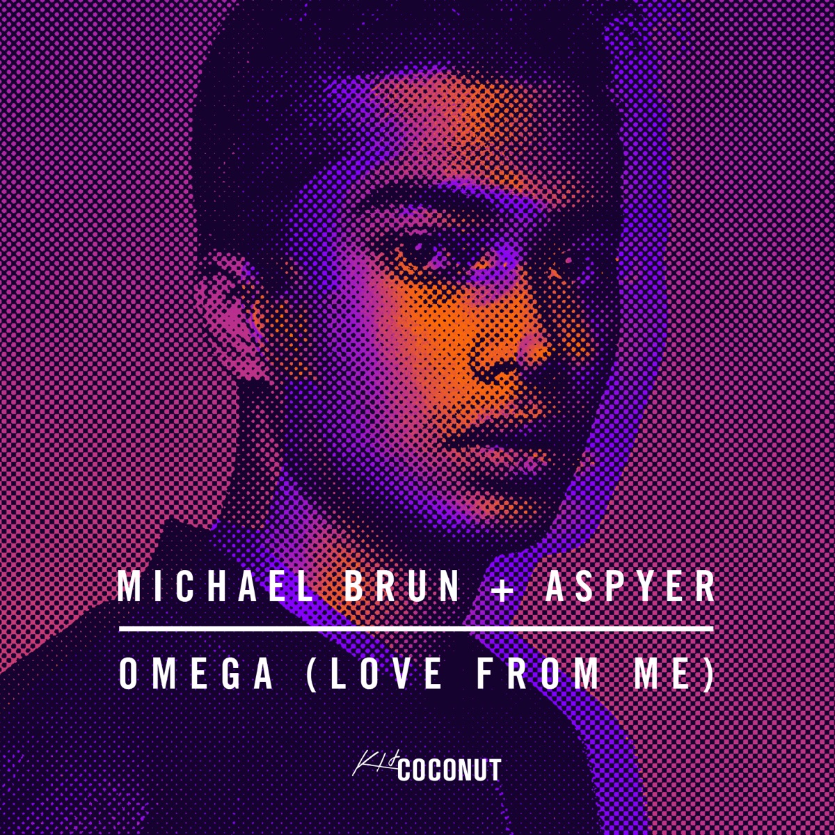 Omega (Love from Me) - Single by Michaël Brun & Aspyer album cover