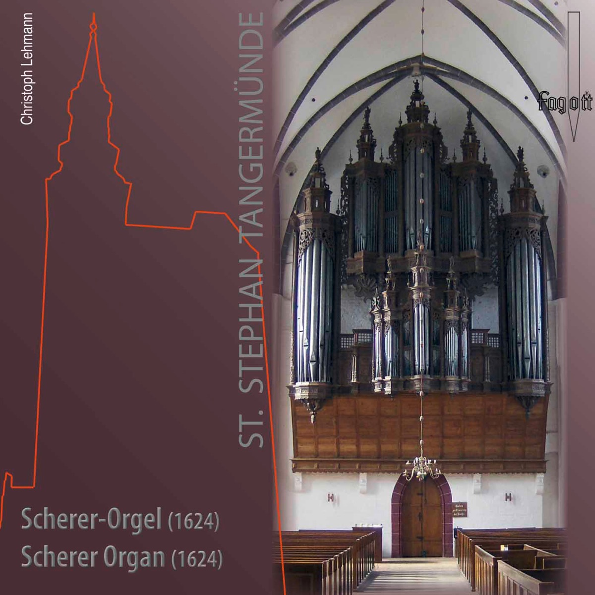 Die Scherer-Orgel in St. Stephan Tangermünde by Christoph Lehmann album cover