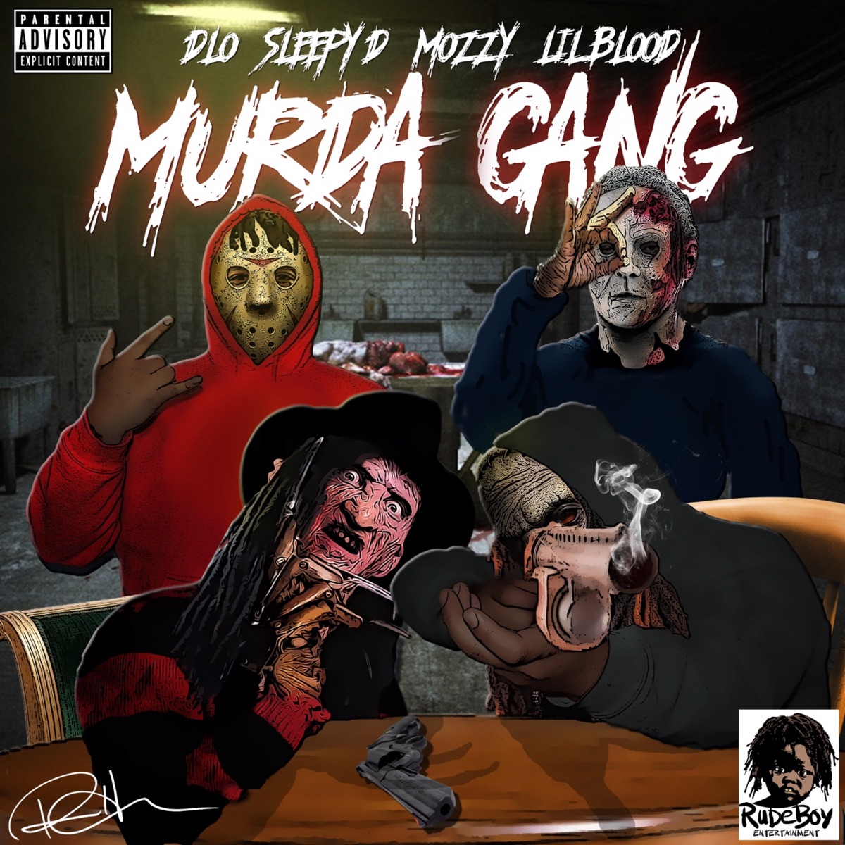 Murda Gang (feat. Sleepy D, Mozzy, & Lil Blood) - Single by D-Lo album cover