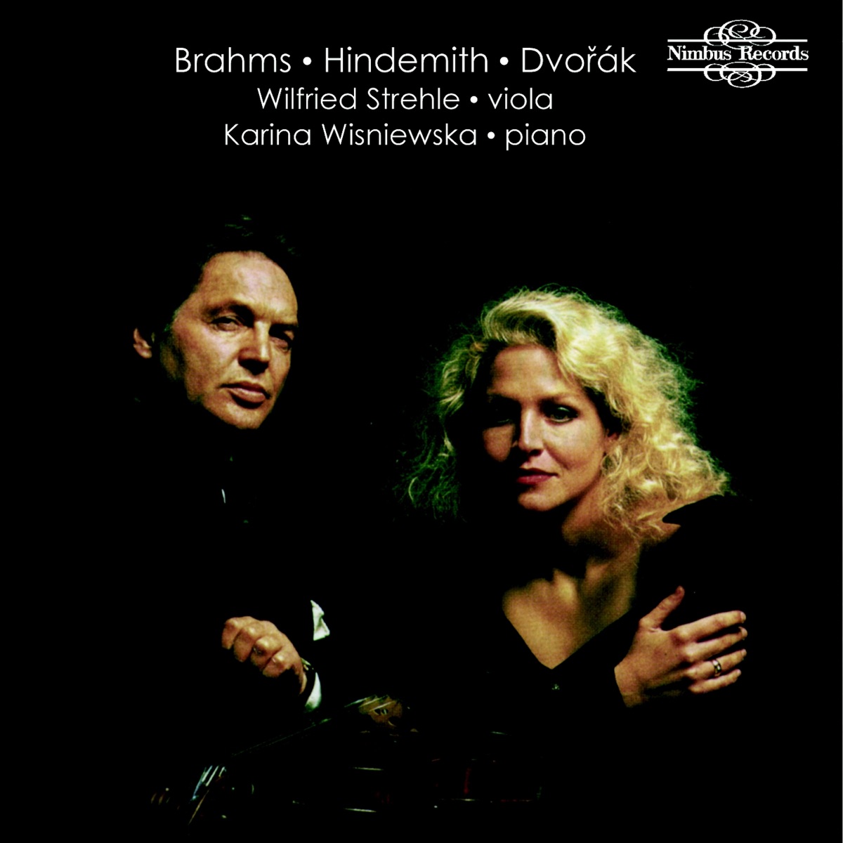Brahms, Hindemith & Dvořák: Sonatas for Viola and Piano by Wilfried Strehle & Karina Wisniewska album cover