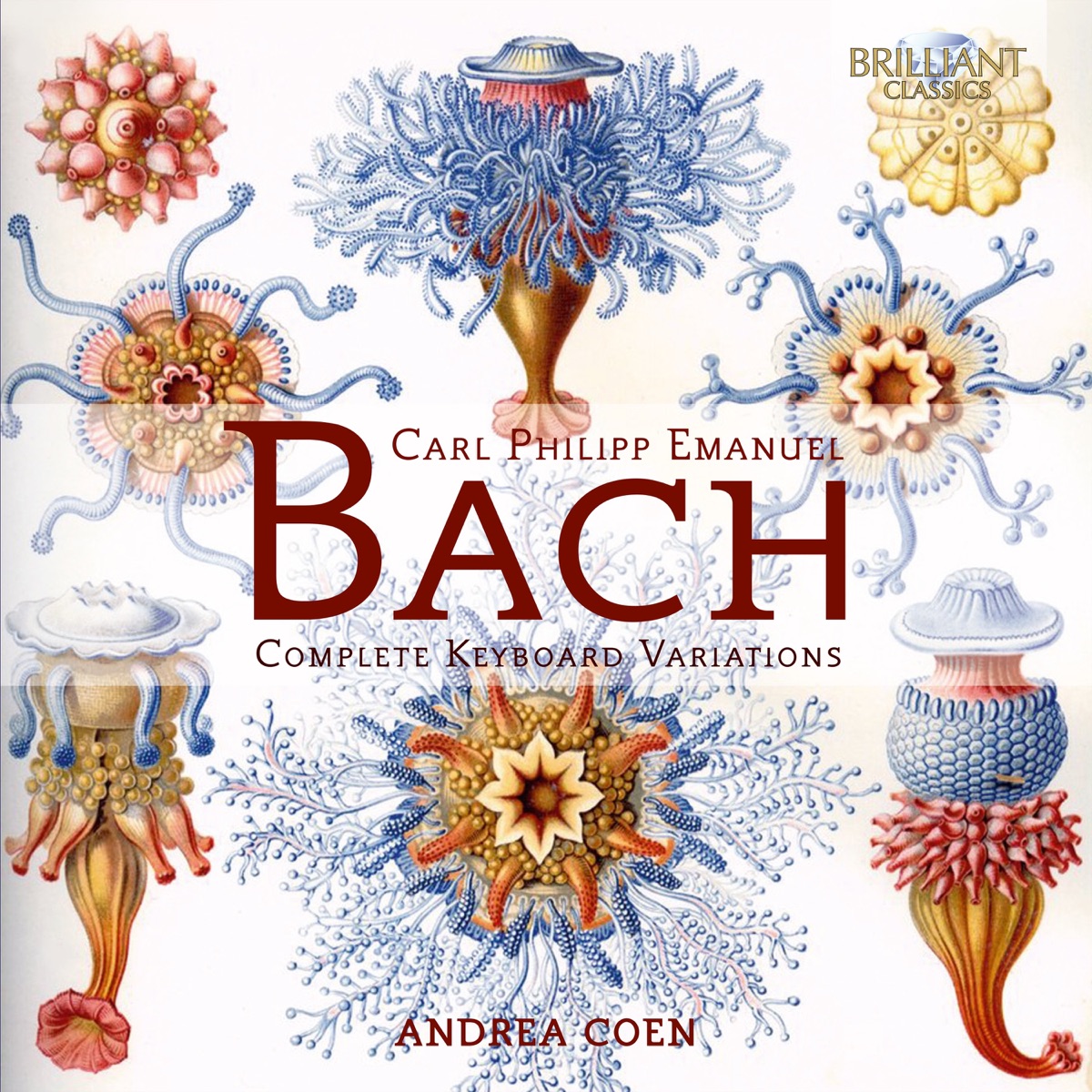 C.P.E. Bach: Complete Keyboard Variations by Andrea Coen album cover