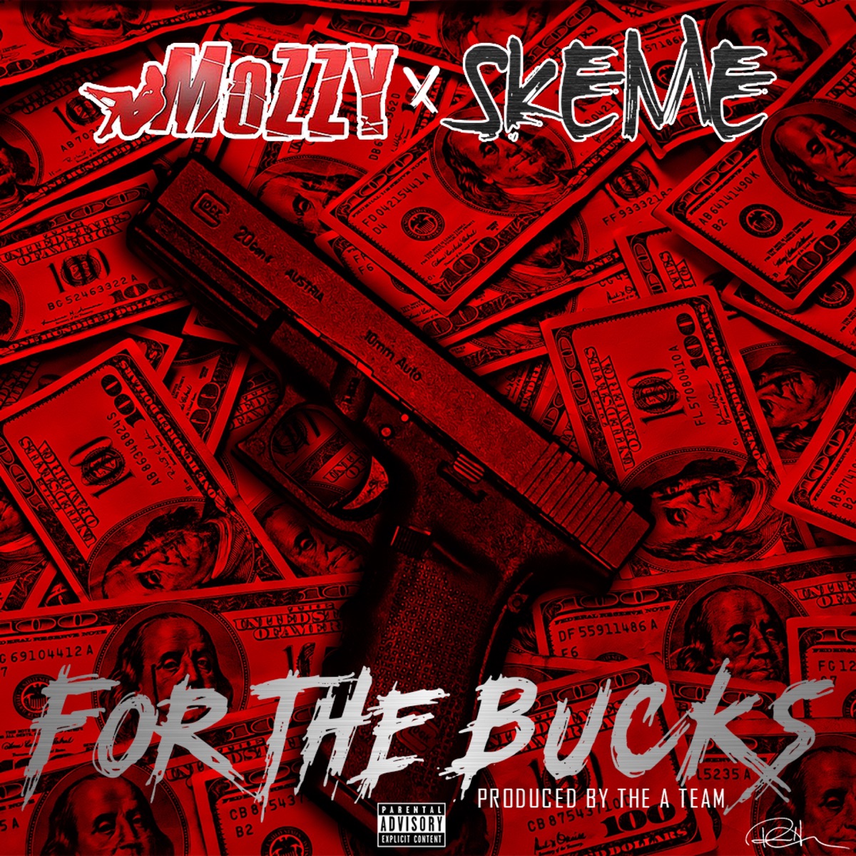 For the Bucks - Single by Mozzy & Skeme album cover artwork