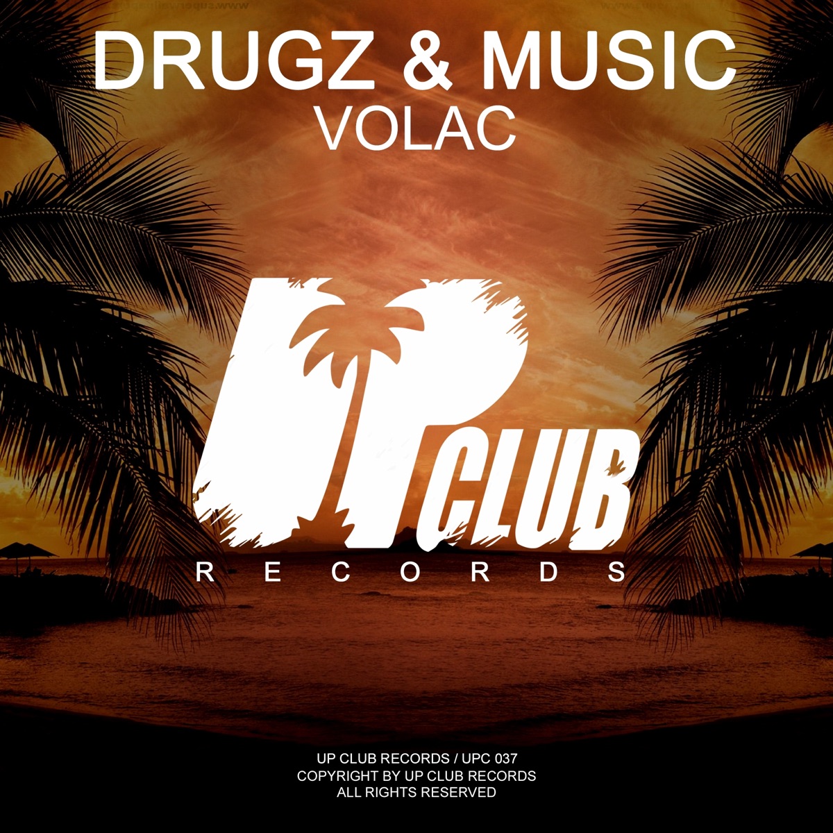 Drugz & Music - Single by Volac album cover
