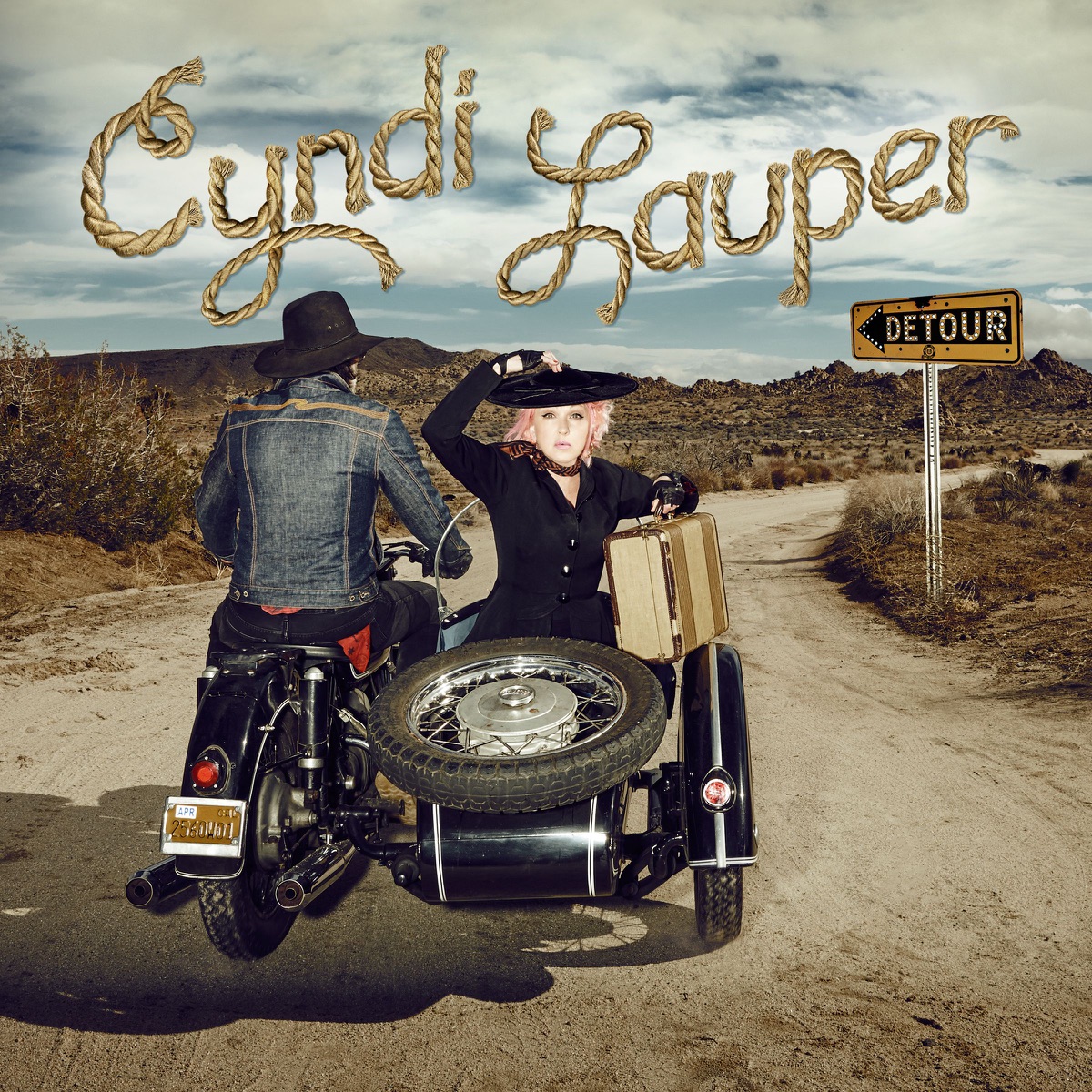 Detour by Cyndi Lauper album cover
