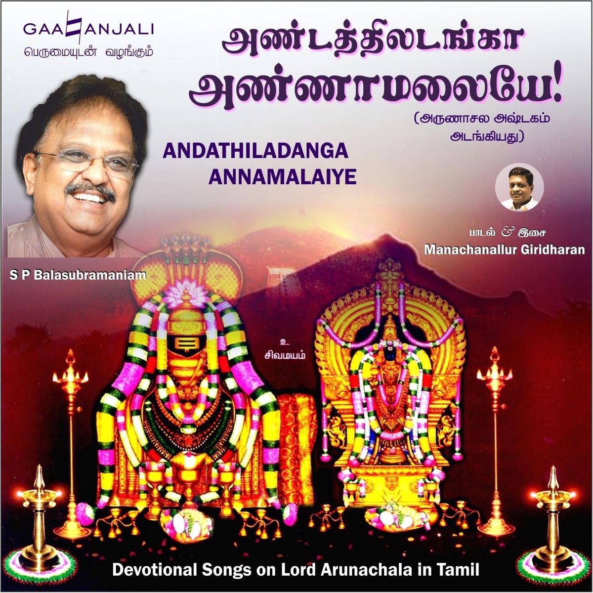 Andathiladanga Annamalaiye by S.P. Balasubrahmanyam & Manachanallur Giridharan album cover