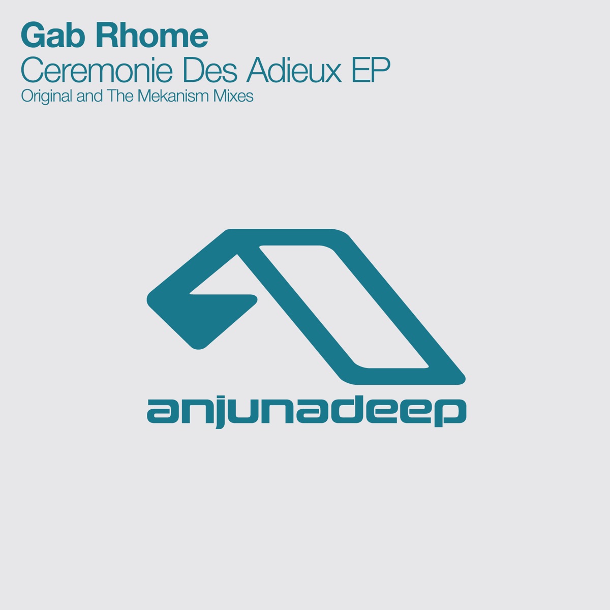 Ceremonie Des Adieux - EP by Gab Rhome album cover