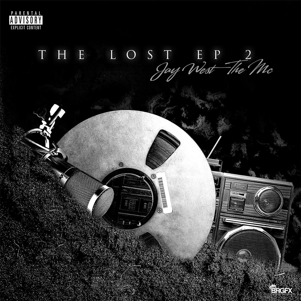 The Lost EP 2 by Jay West the MC album cover