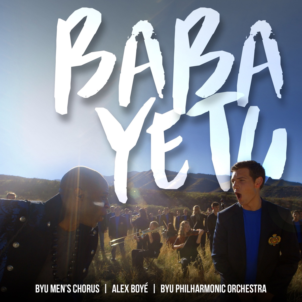 Baba Yetu - Single by BYU Men's Chorus, Alex Boyé & BYU Philharmonic Orchestra album cover