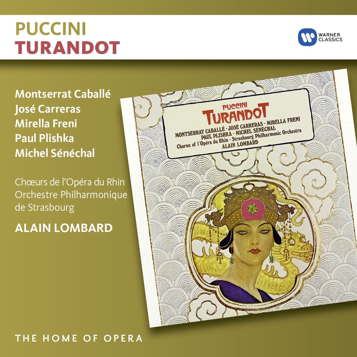 Puccini - Turandot by Alain Lombard album cover
