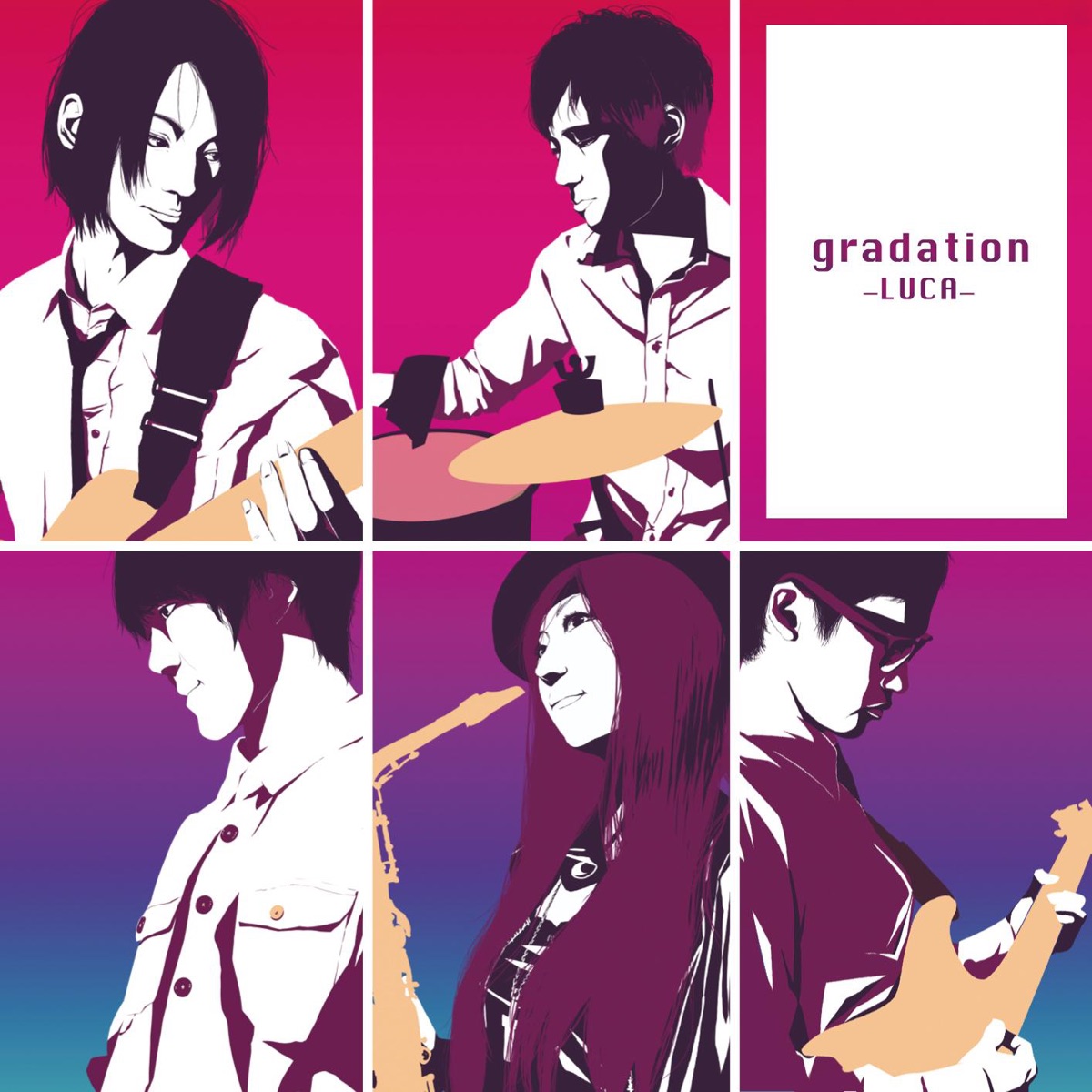 gradation by LUCA album cover