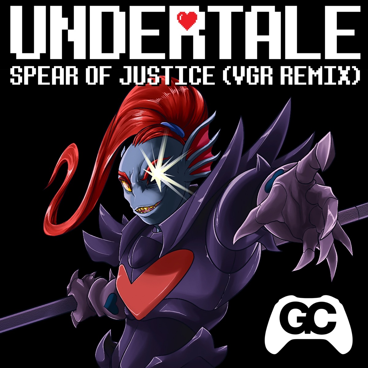 Spear of Justice (Undertale Remix) - Single by GameChops & VGR album cover
