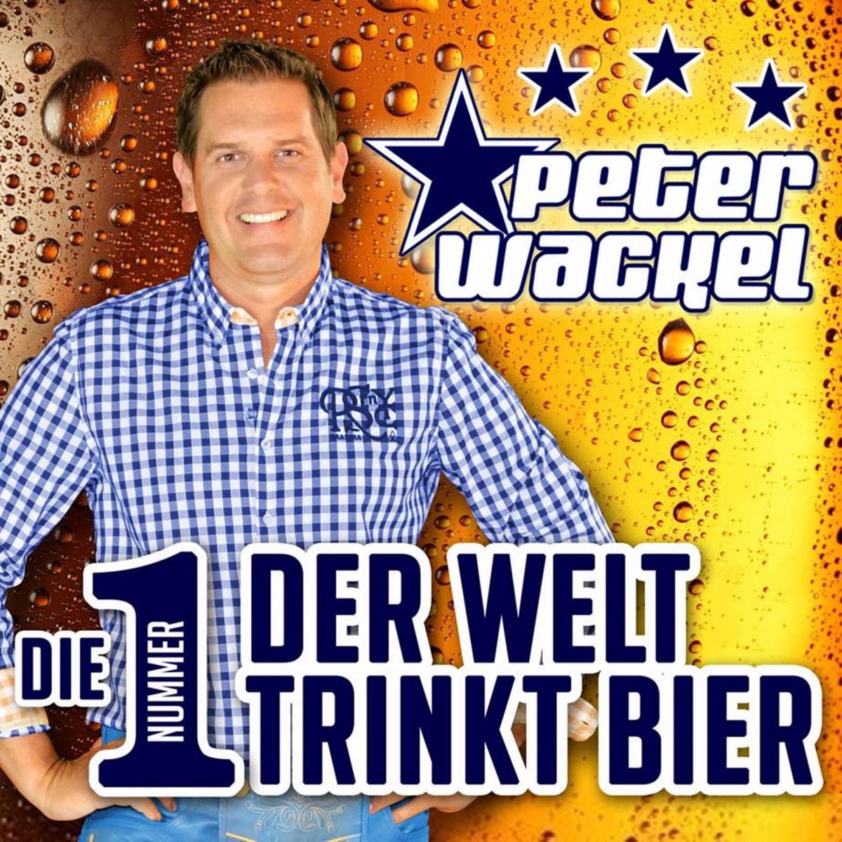 Die Nummer 1 der Welt trinkt Bier - Single by Peter Wackel album cover