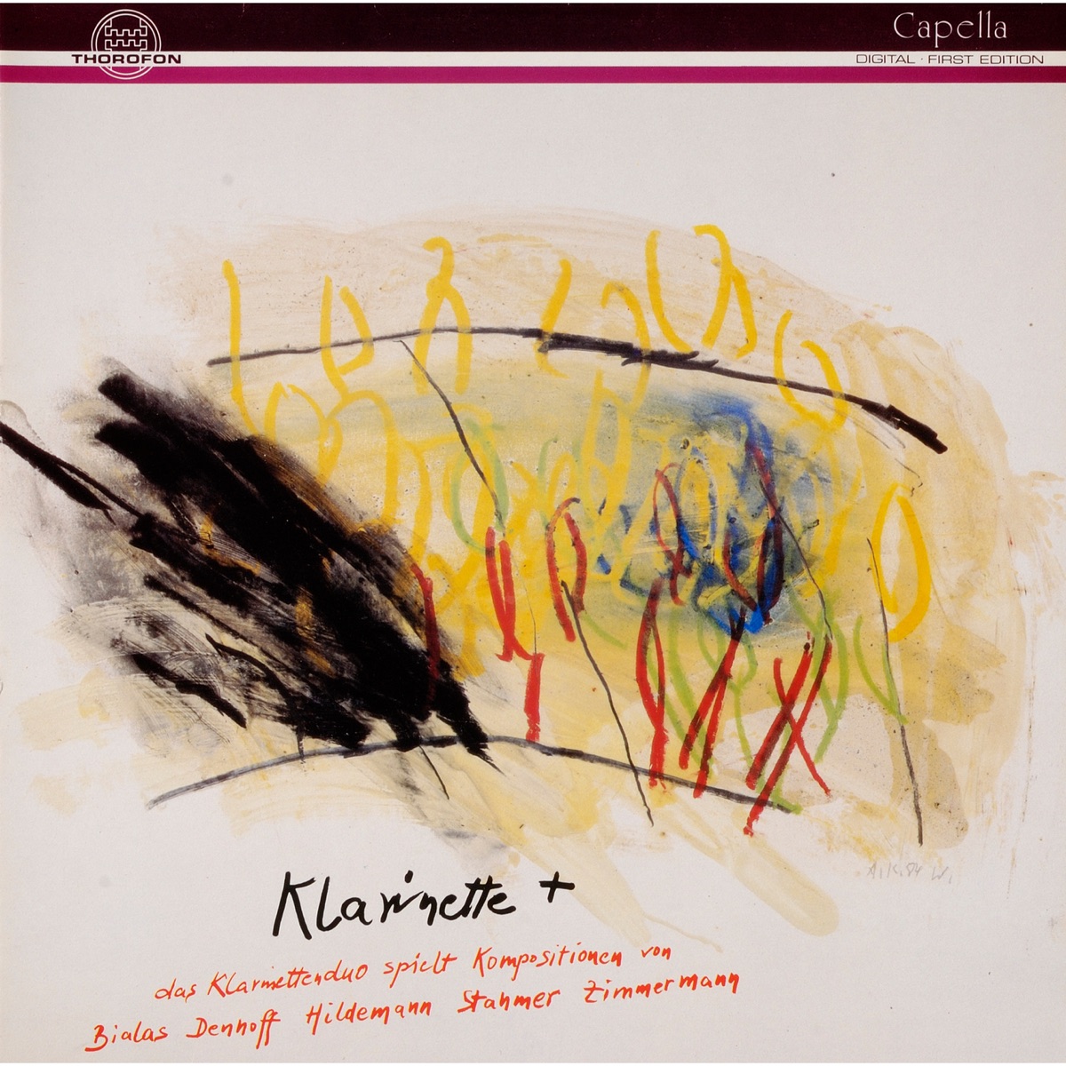 Kompositionen von Bialas, Denhoff, Hildemann, Stahmer und Zimmermann by David Smeyers, Michael Denhoff, Beate Zelinsky & Richard Braun album cover