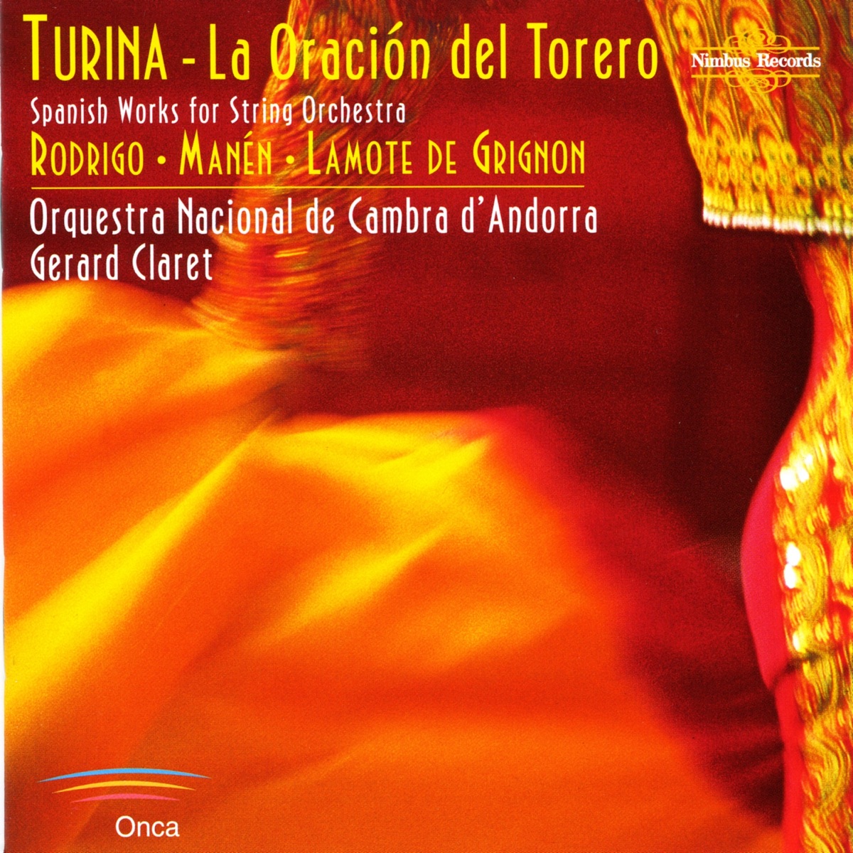 Spanish Works for String Orchestra by Orquestra Nacional de Cambra d'Andorra & Gerard Claret album cover