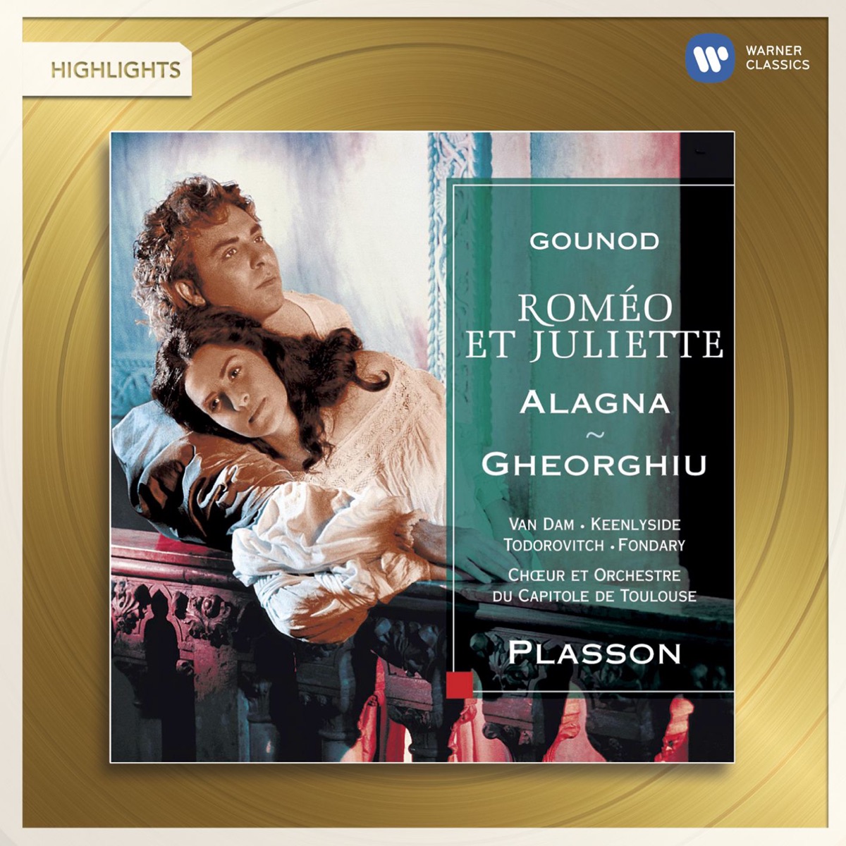 Gounod: Roméo et Juliette (highlights) by Michel Plasson album cover