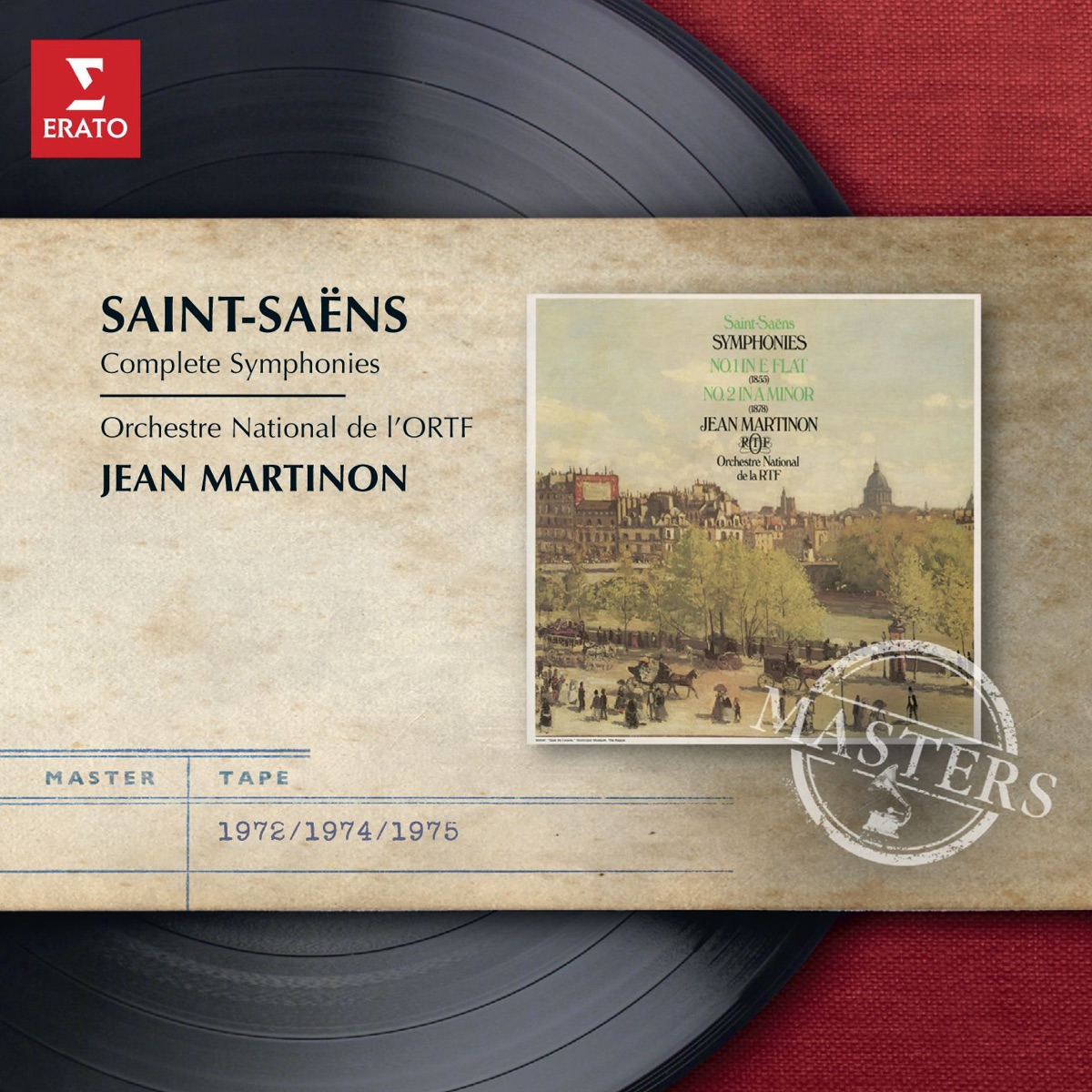 Saint-Saëns: Complete Symphonies by Jean Martinon & Orchestre National de France album cover