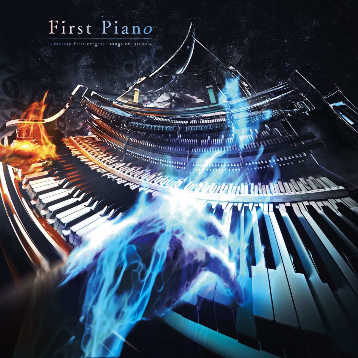 First Piano: Marasy First Original Songs on Piano by marasy album cover