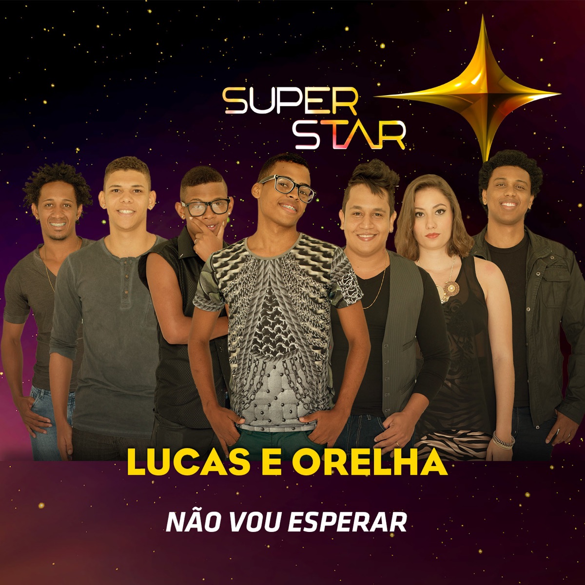 Não Vou Esperar (Superstar) - Single by Lucas e Orelha album cover