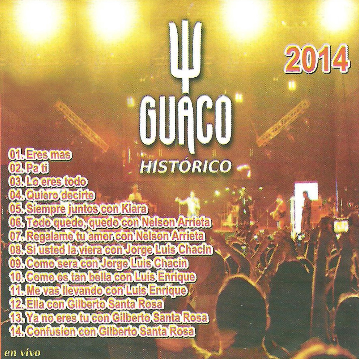 Historico 2014 by Guaco album cover