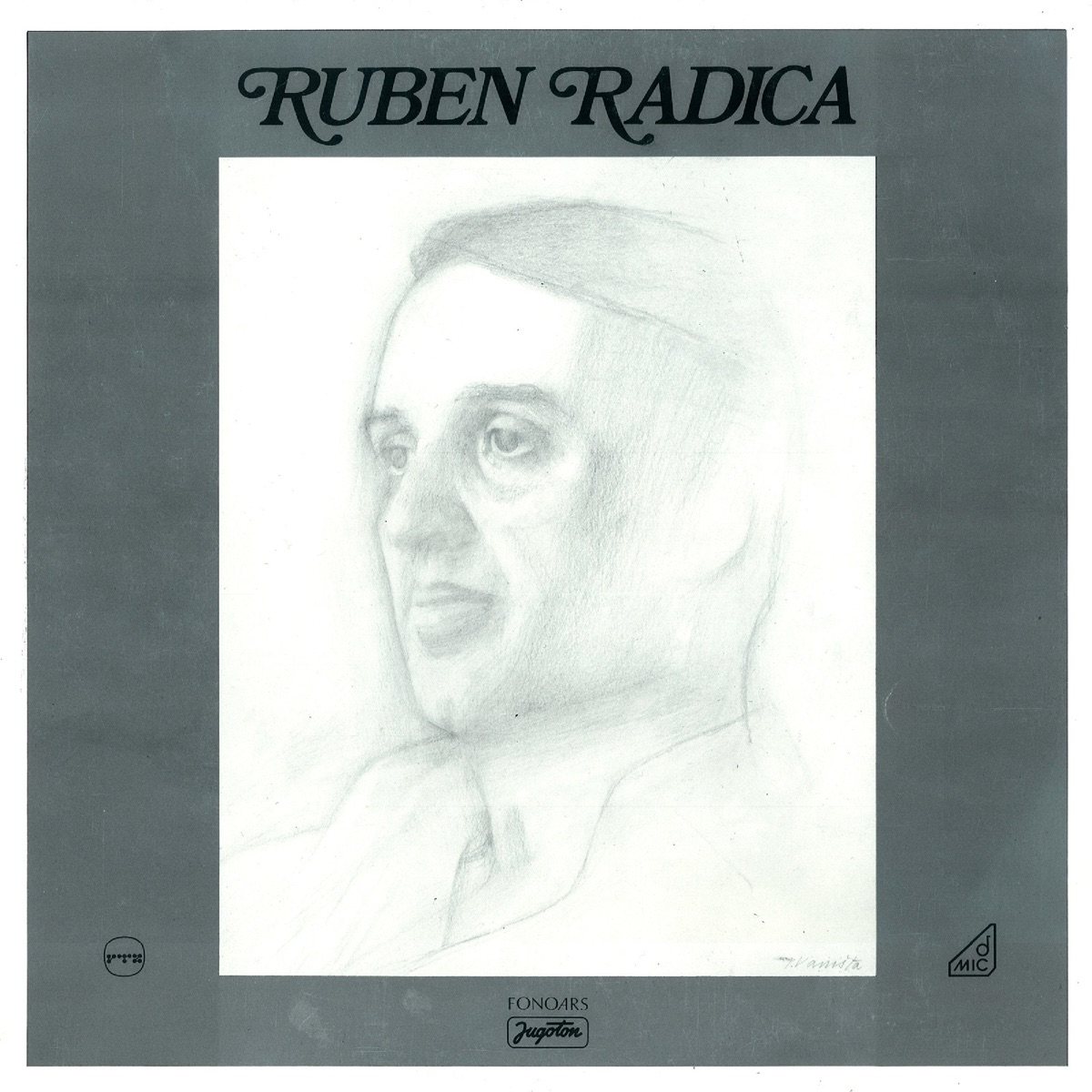 Ruben Radica by Vladimir Krpan, Zagrebački kvartet, Zagrebački Duhački Kvintet, Ciril Skerjanec, Zagrebački Simfoničari RTZ, BOŽIDAR BOBAN & MJEŠOVITI ZBOR RTZ album cover
