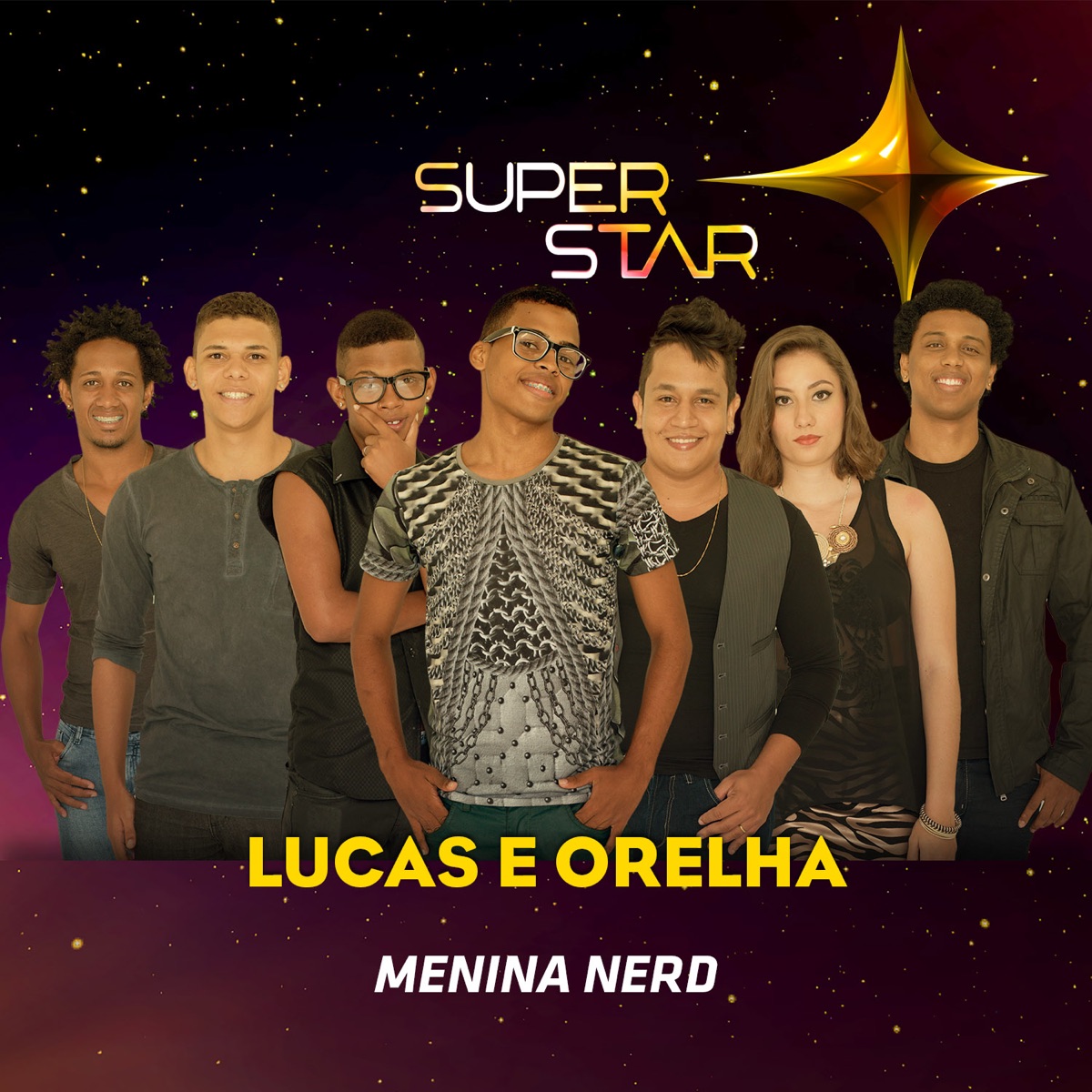 Menina Nerd (Superstar) - Single by Lucas e Orelha album cover