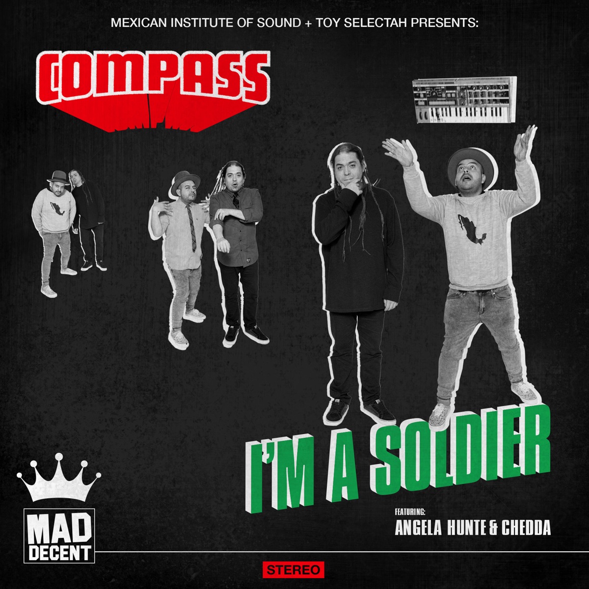I'm a Soldier (feat. Angela Hunte & Chedda) - Single by Compass: Mexican Institute of Sound + Toy Selectah album cover
