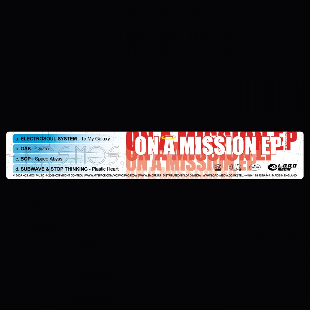 V/A On a Mission - EP by Electrosoul System, Oak, Bop, Subwave & Stop Thinking album cover