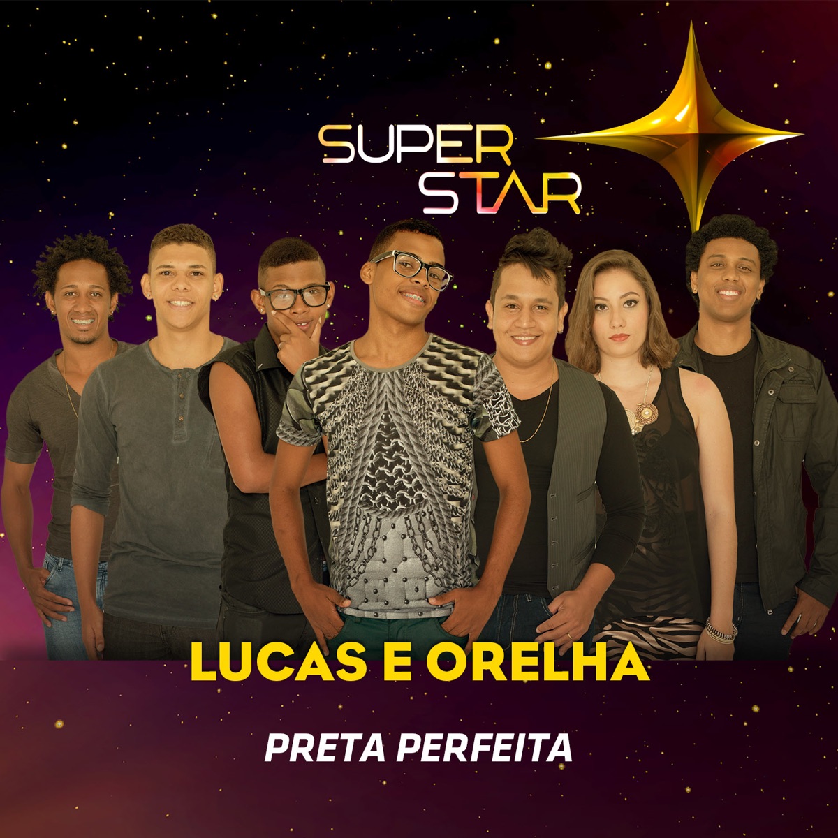 Preta Perfeita (Superstar) - Single by Lucas e Orelha album cover