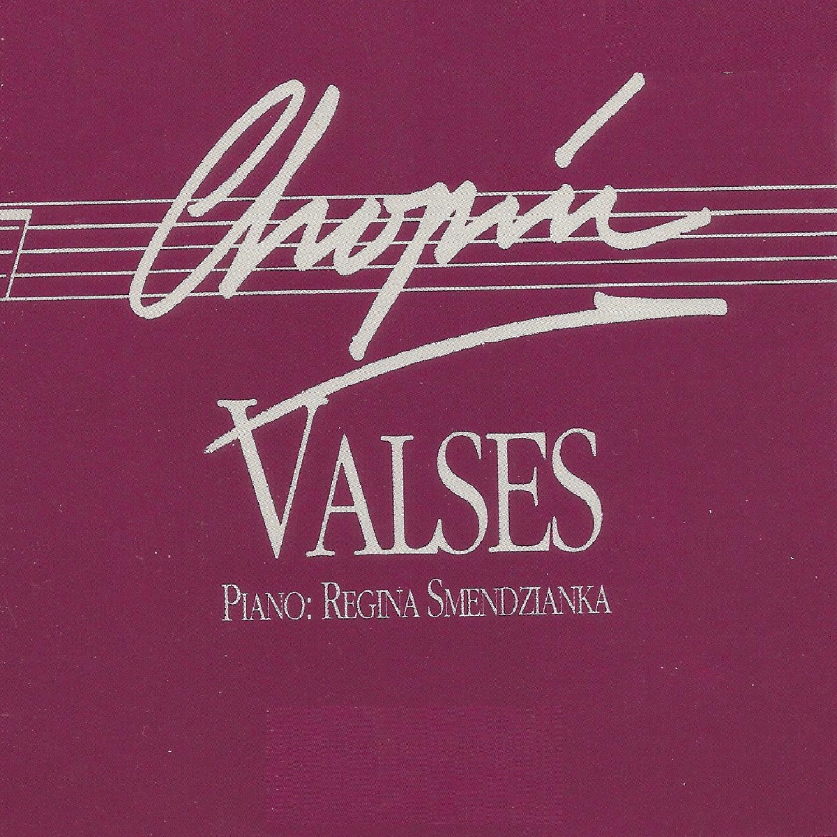 Chopin - Valses by Regina Smendzianka album cover