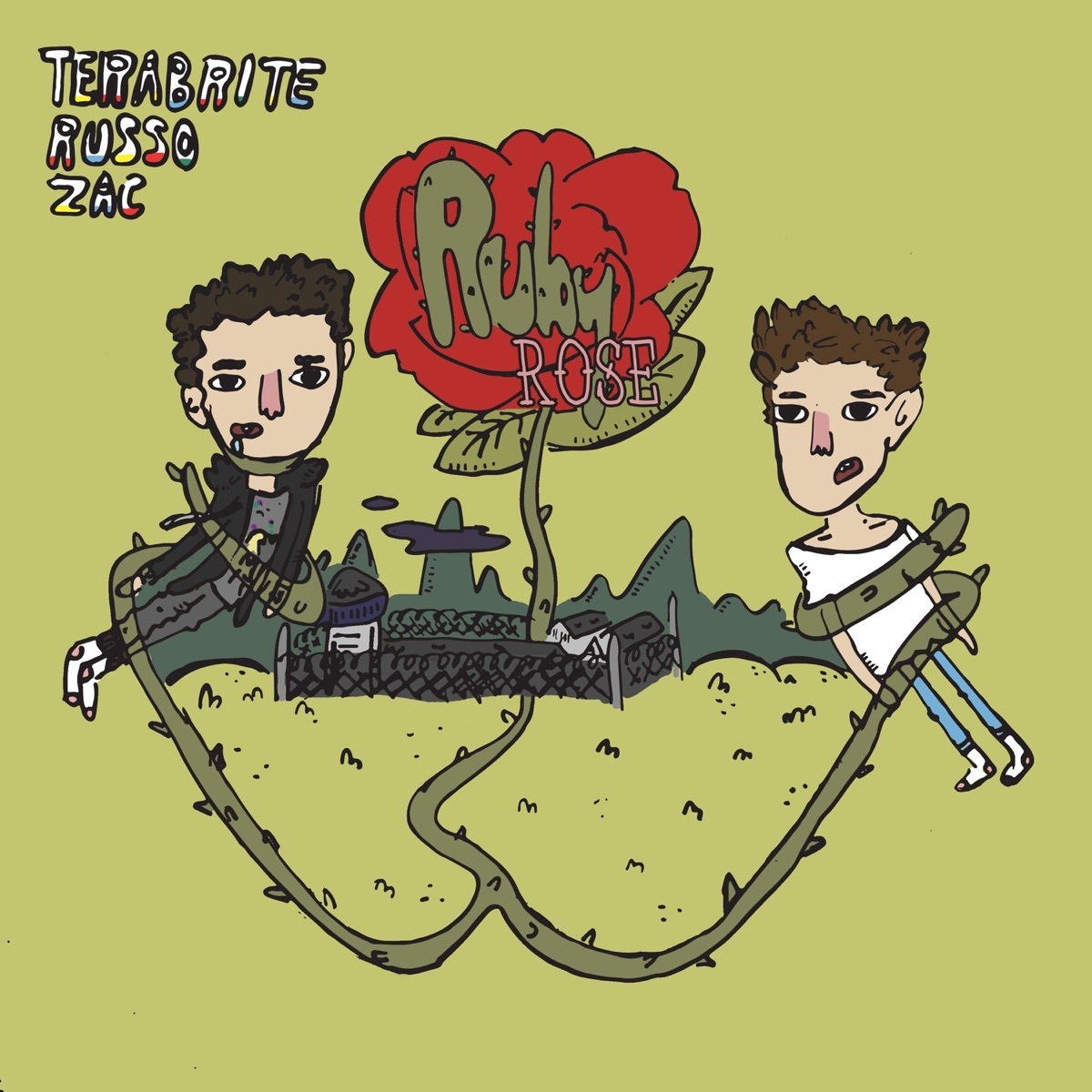Ruby Rose - Single by Russo, TeraBrite & Zac album cover