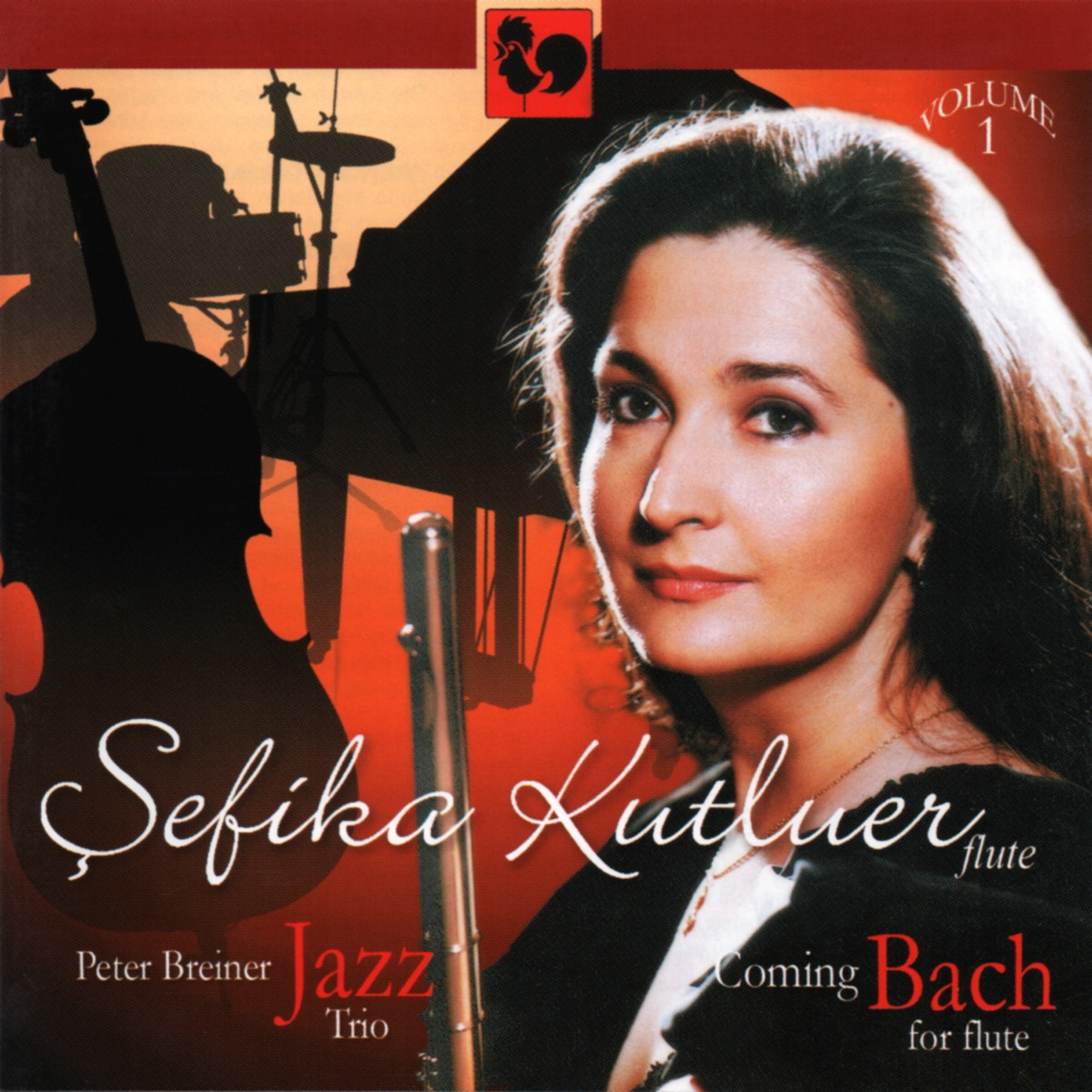 Coming Bach for Flute, Vol. 1 by Şefika Kutluer & Peter Breiner Jazz Trio album cover