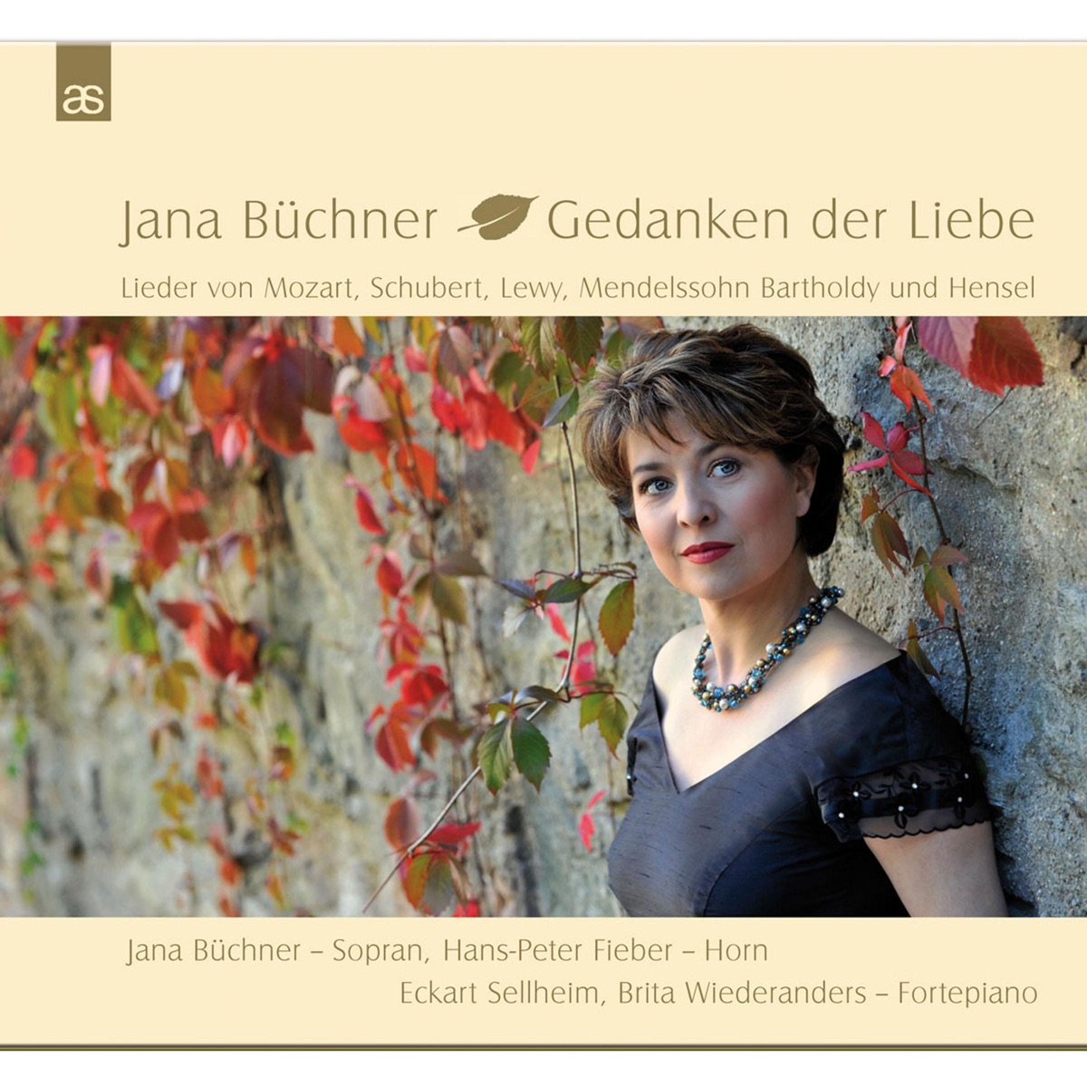 Gedanken der Liebe (Lieder von Mozart, Schubert, Lewy, Mendelssohn and Hensel) by Jana Büchner, Eckart Sellheim, Brita Wiederanders & Hans-Peter Fieber album cover