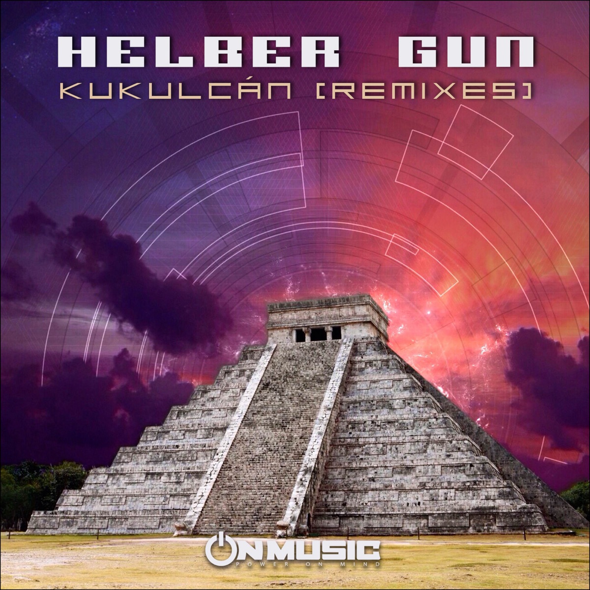 Kukulcán_Remixes by Helber Gun album cover