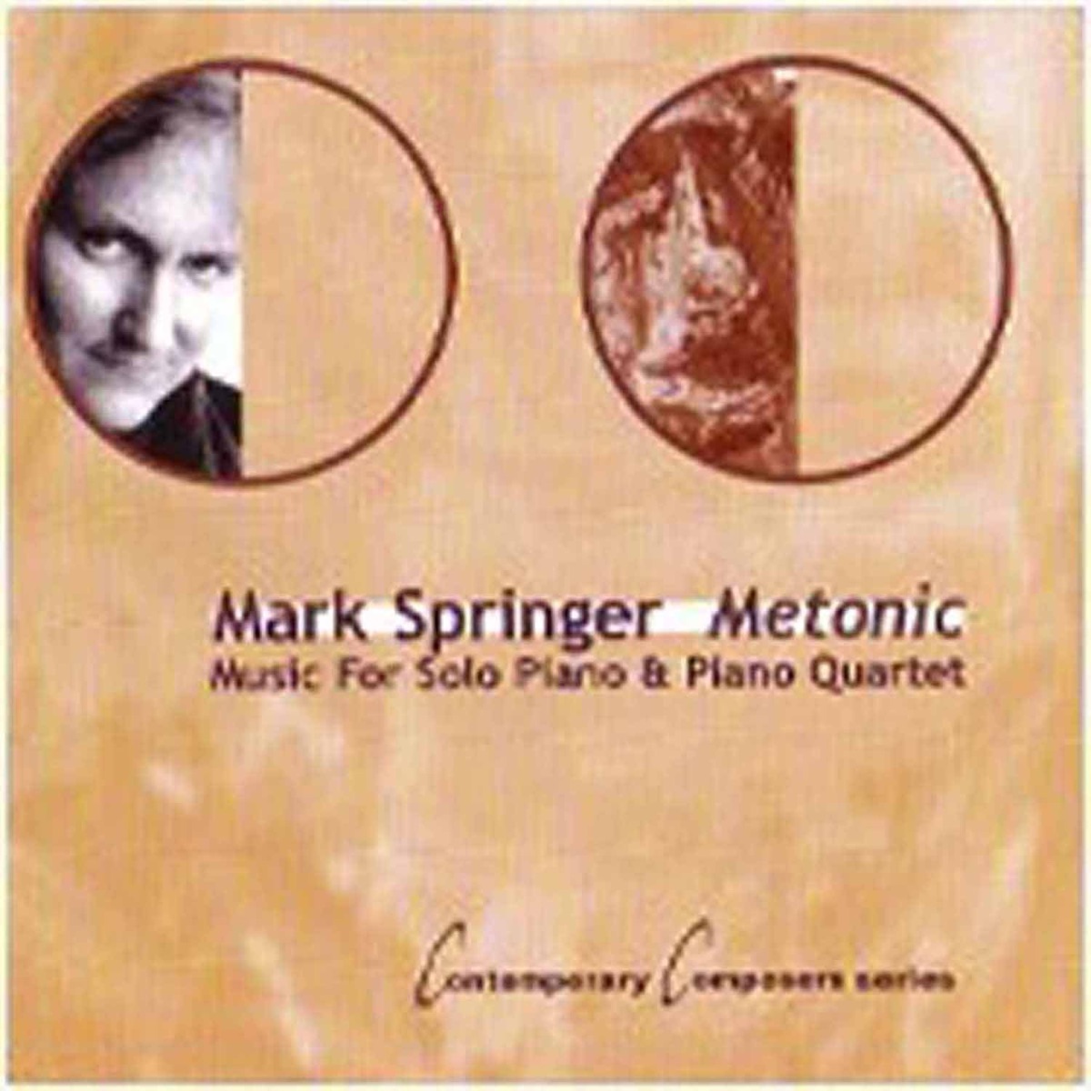Metonic: Music for Solo Piano & Piano Quartet by Mark Springer album cover