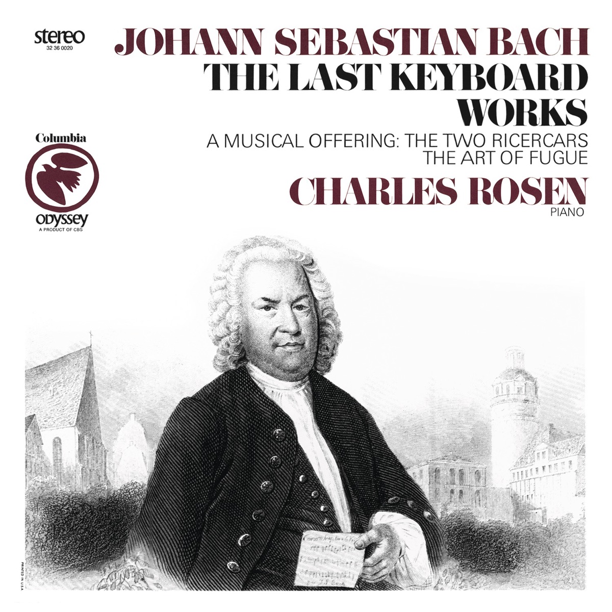 Bach: The Musical Offering, BWV 1079 & The Art of the Fugue, BWV 1080 by Charles Rosen album cover