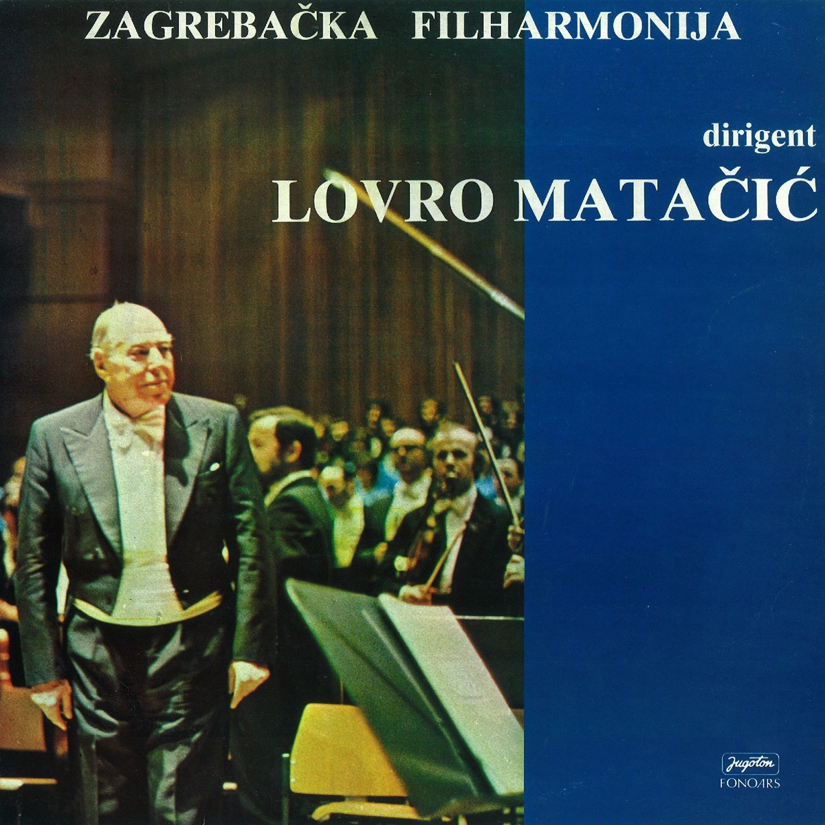 Zagrebačka Filharmonija by Zagreb Philharmonic Orchestra, Lovro von Matačić, Bedřich Smetana & Leoš Janáček album cover