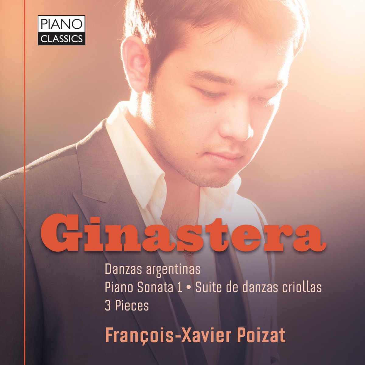Ginastera: Music for Piano by François-Xavier Poizat album cover
