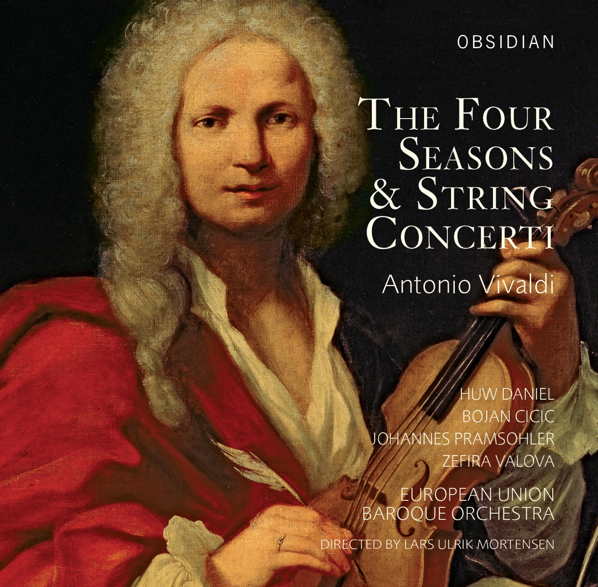 Vivaldi: The Four Seasons & String Concerti by European Union Baroque Orchestra & Lars Ulrik Mortensen album cover