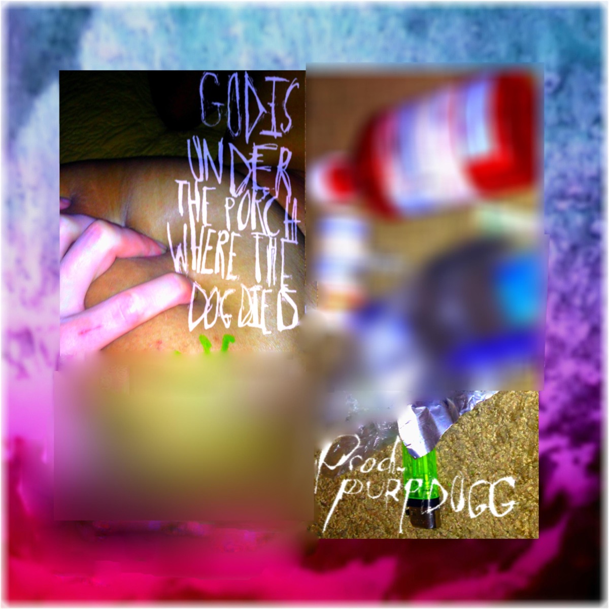 God Is Under the Porch Where the Dog Died by Slug Christ album cover