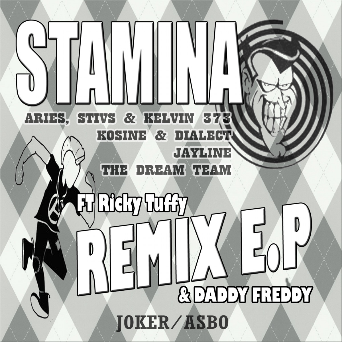Stamina Remix E.P by The Dream Team album cover